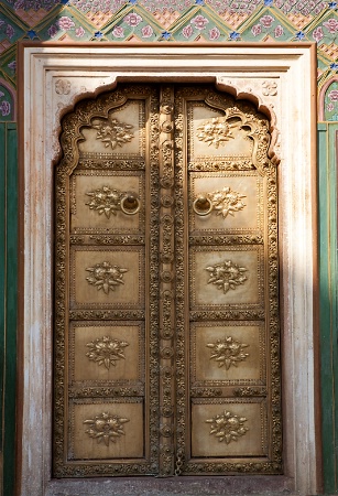 An Old Palace Door