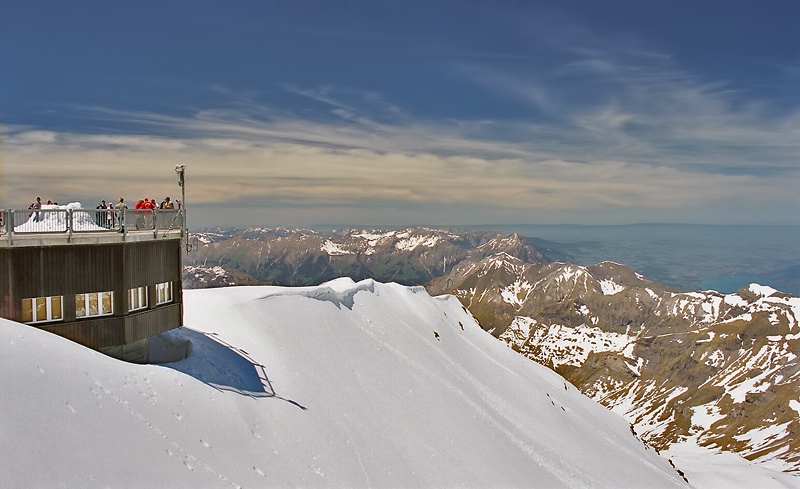 View from Schilthorn 
