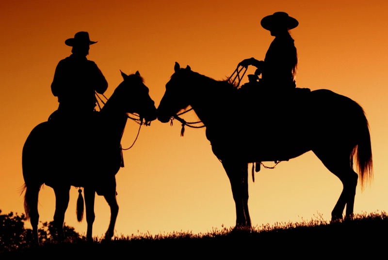 End of the Rancher's Day - ID: 10929262 © Jim Miotke