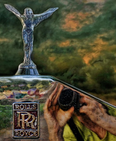 Reflecting On A Rolls Royce