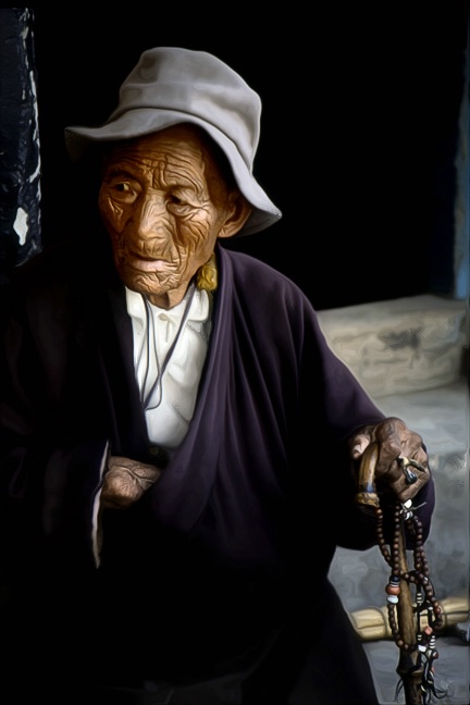 Older Tibetan Woman