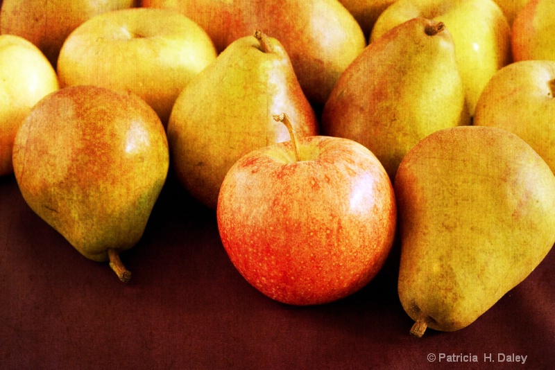 Pears and Apples textured-Original