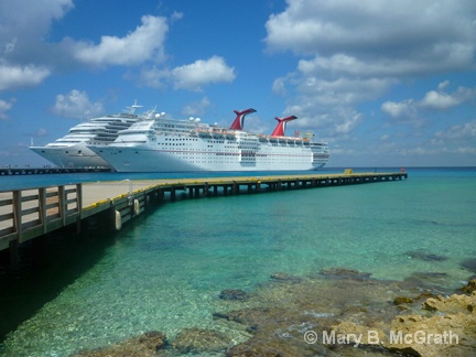 Cozumel Ships - ID: 11551097 © Mary B. McGrath