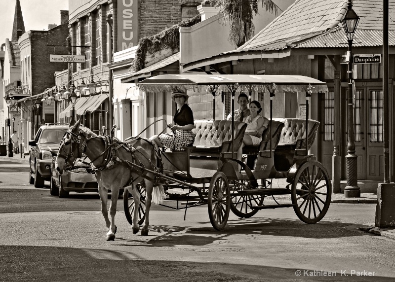 Carriage Ride in French Quarter - ID: 11732365 © Kathleen K. Parker