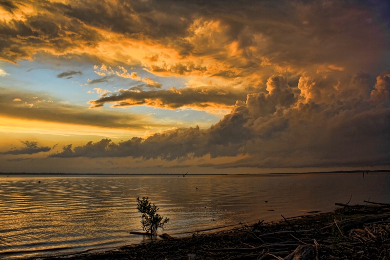 An Evening Of Interesting Clouds