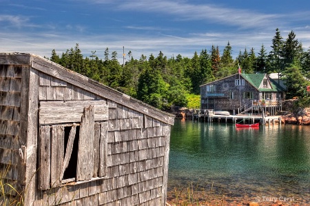 Across Wonsqueak Harbor