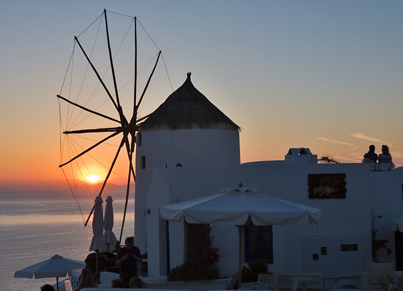 An Evening in Oia 