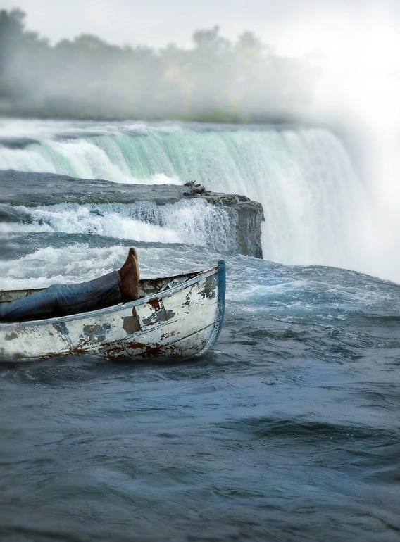 relaxing boat ride