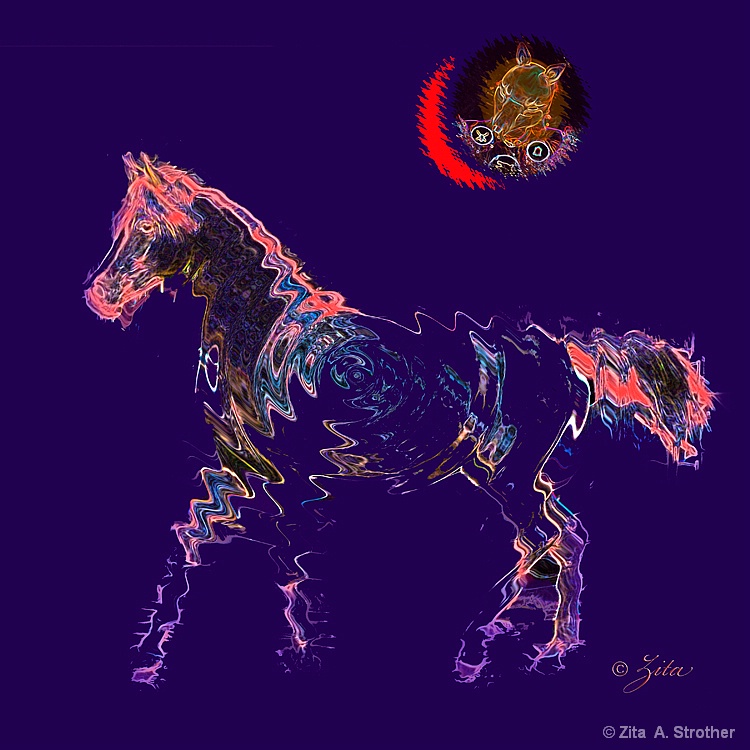 Spirit Horse - ID: 12758102 © Zita A. Strother