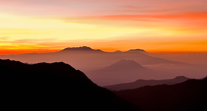 Sunrise over Mount Bromo