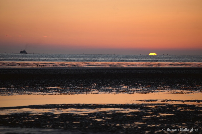 Beautiful beach scene