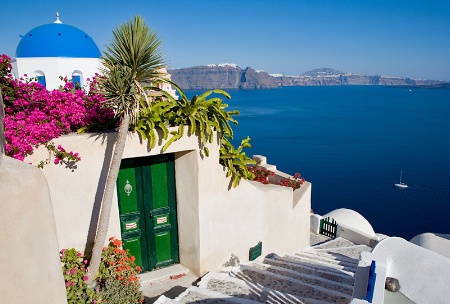 Colours of Santorini