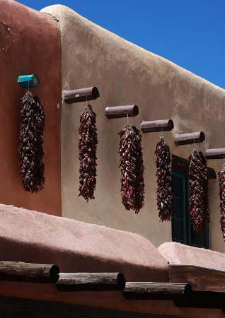 Sun Drying Chiles