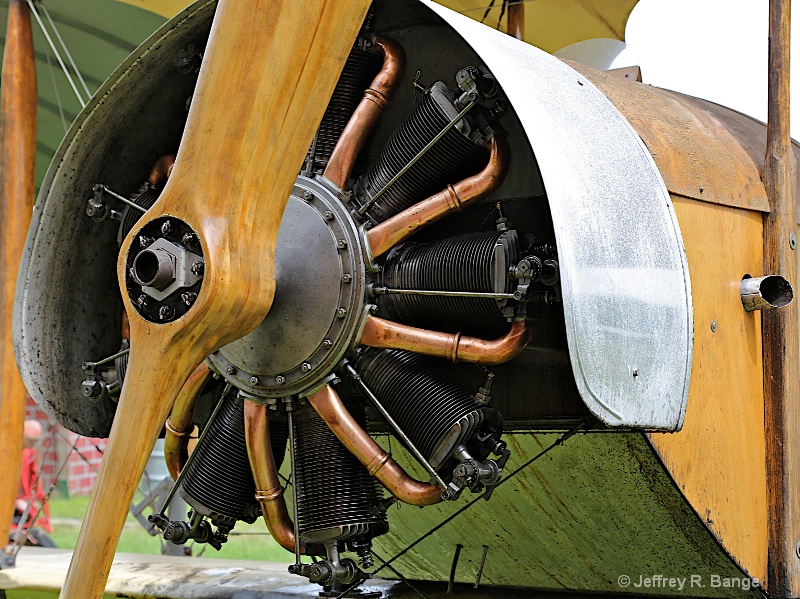 "1912 LeRhone Rotary Engine"