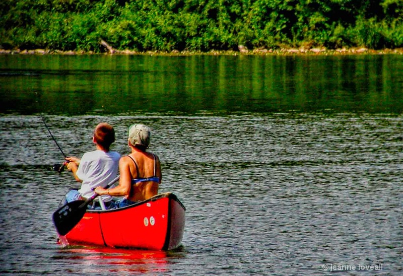 Fishing at the Lake