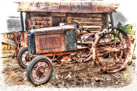 Vintage Tractor