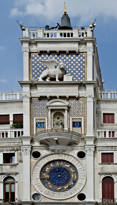 The Clock Tower, Venice, Italy - ID: 13441086 © Gerda Grice