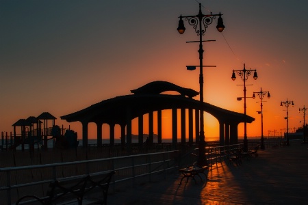 Coney Island Sunset