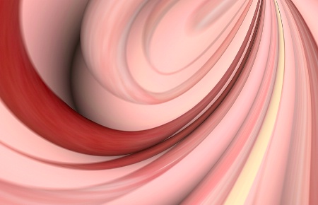 Candy Cane Swirl Abstract