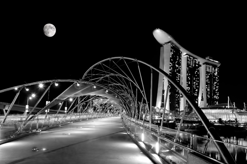 Double Helix Bridge