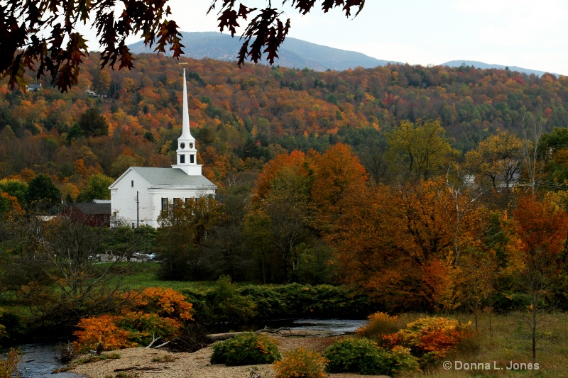 Little White Church, Woodstock, Vt.