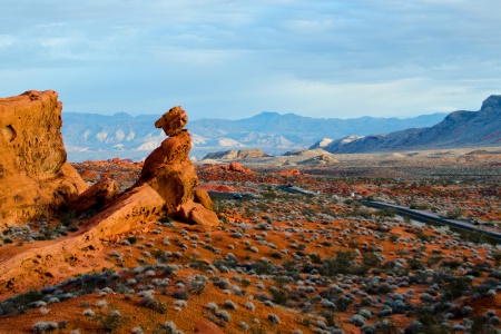 Balancing Rock, Valley of Fire SP, Nevada