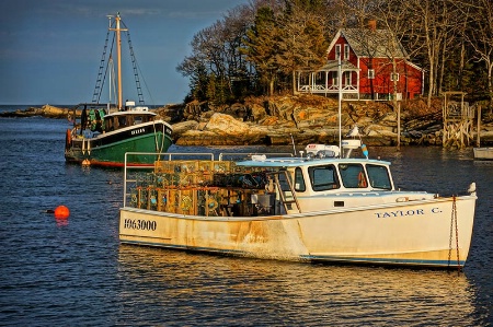 Golden Hour in New Harbor