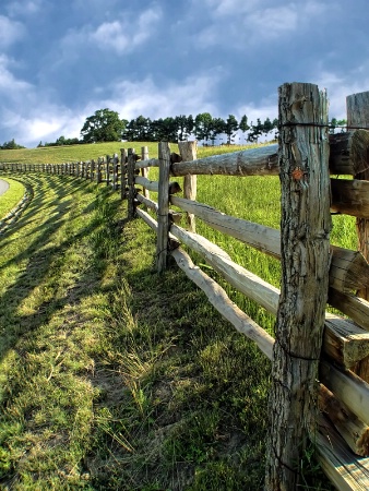 Fences Along The Blue Ridge Parkway