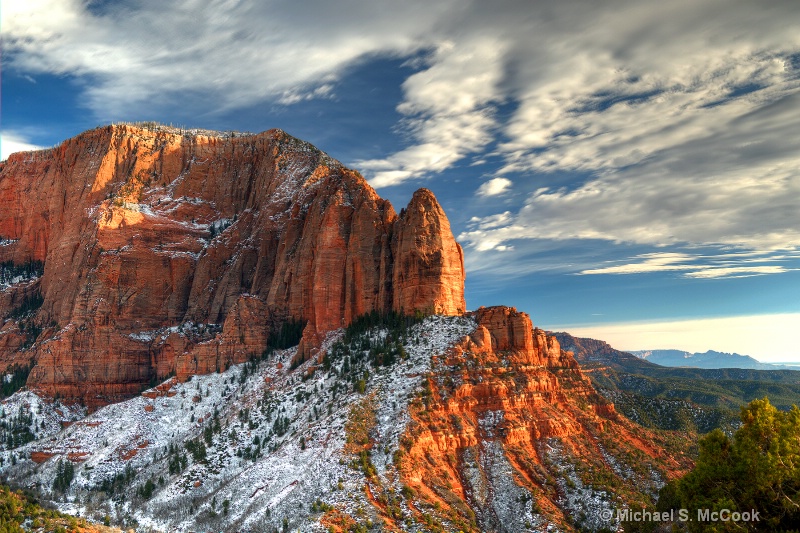 HDR Image, Kolob Canyon, Zion NP