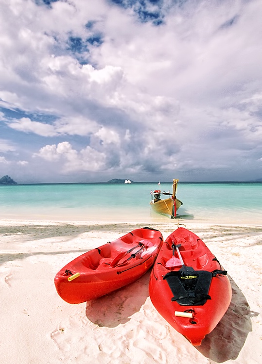 Colors on the Beach