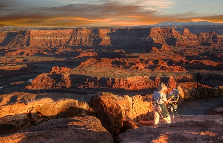 Painting Dead Horse Point