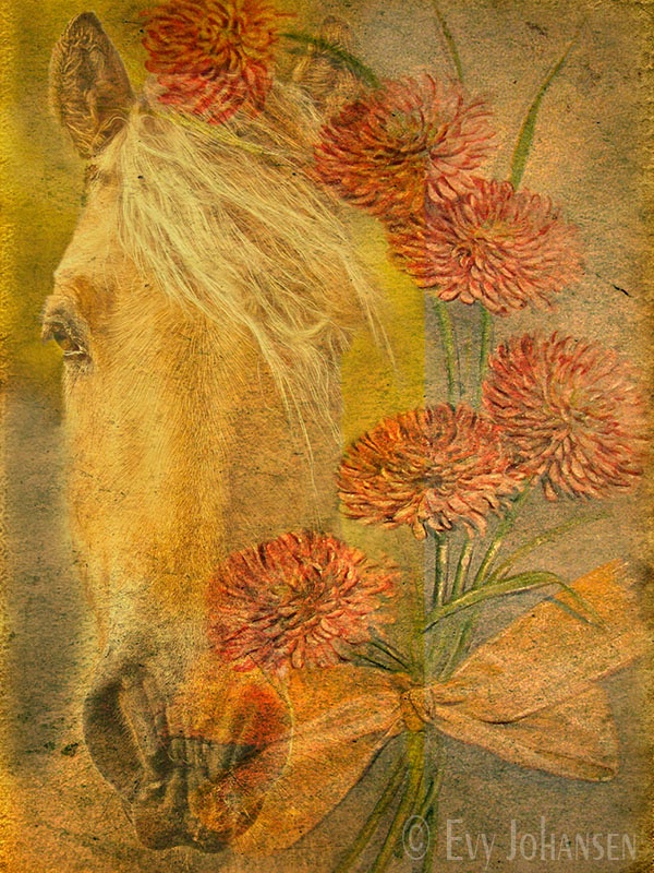 Painting of Horse Head