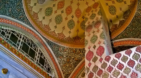 Topkapi Palace - Ceiling designs