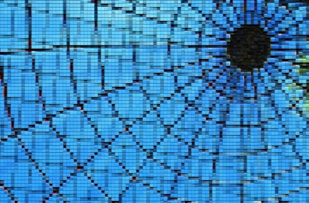 ABSTRACT  IN  BLUE