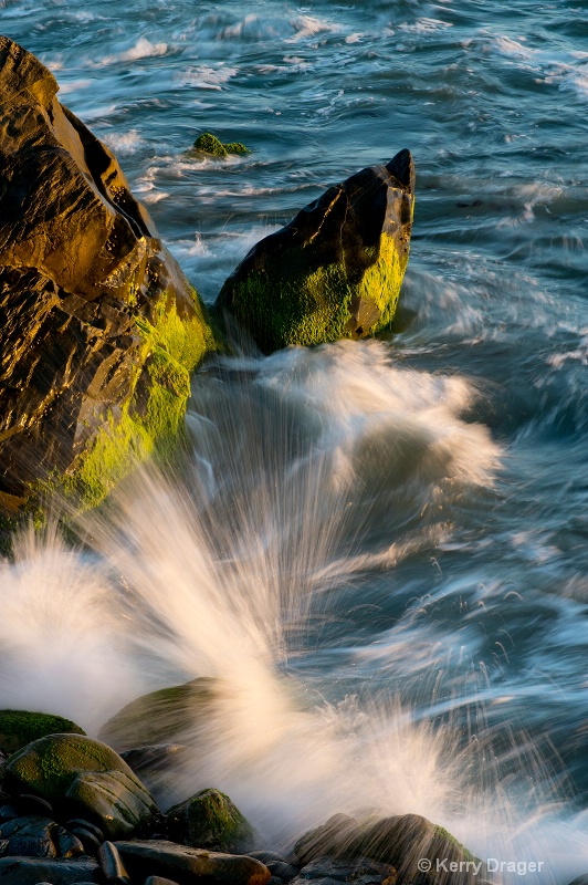 Rocks, Moss & Surf