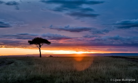 An African Sunset.