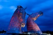 Kelpies at Night