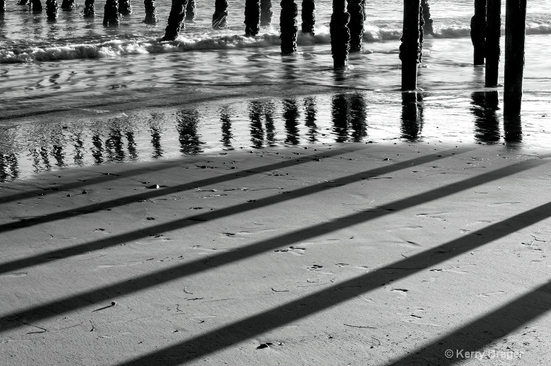 pier shadows &  reflections