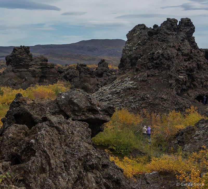 Exploring Iceland's Rugged Landscape in Autum
