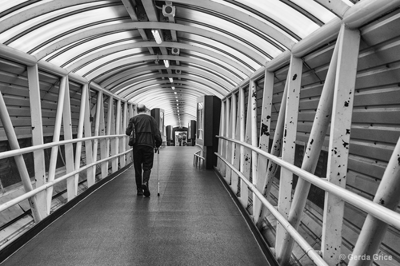 Passageway at Heathrow
