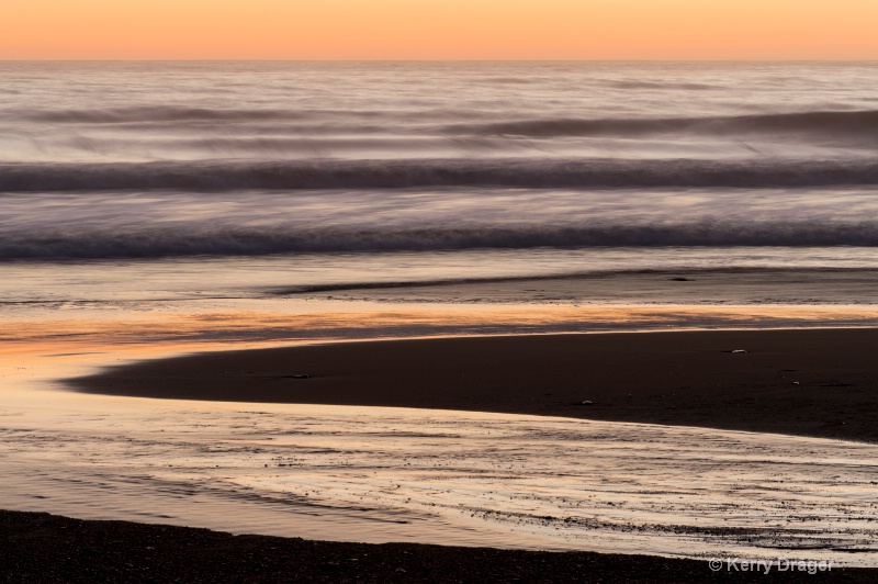 Surf, Beach and Sunset