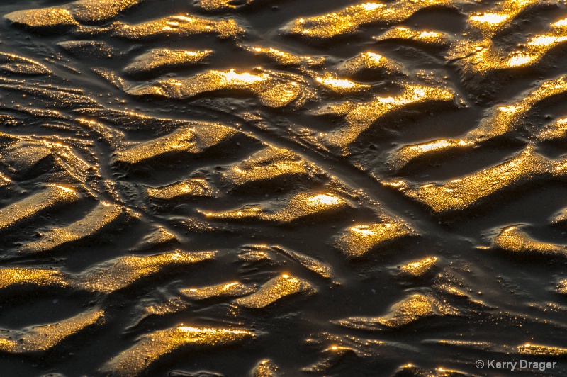Light-and-Shadow Beach Abstract