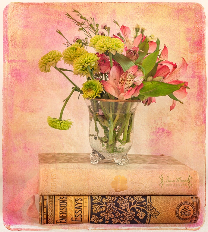 Flowers and Books