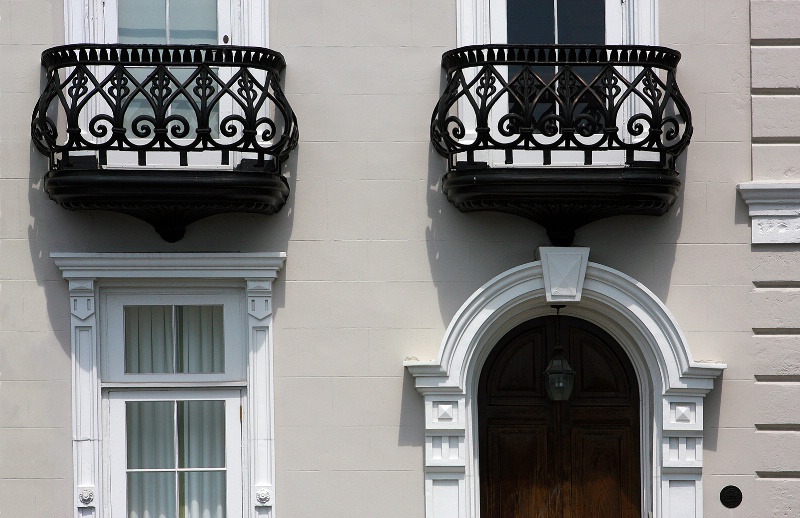 Wrought Iron Balconies