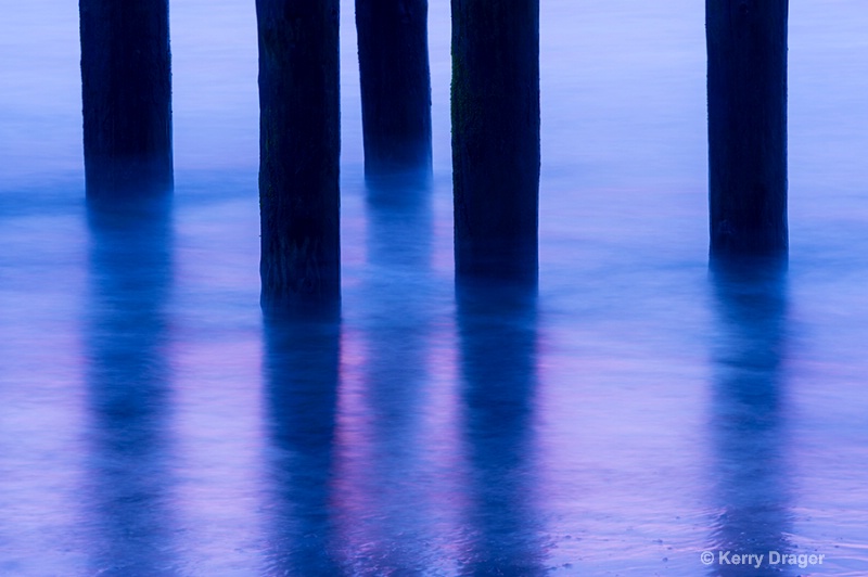 Pier Posts & Water in Motion #2
