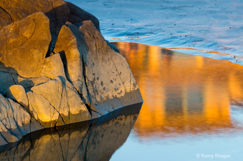 Rocks & Warm-Cool Reflections