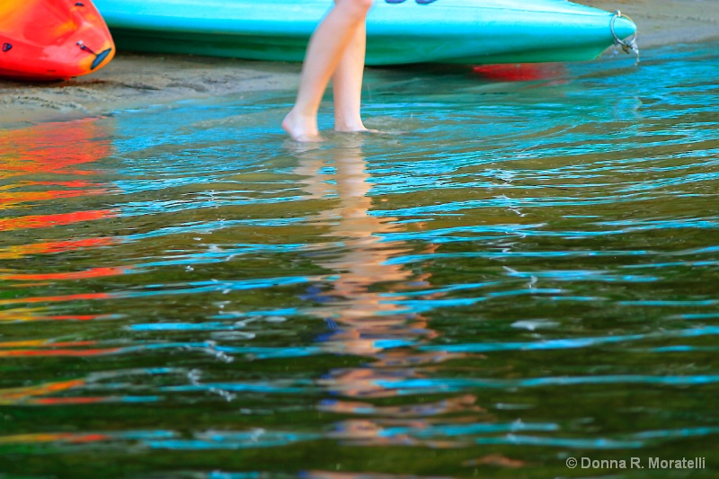 By the shores of green lake