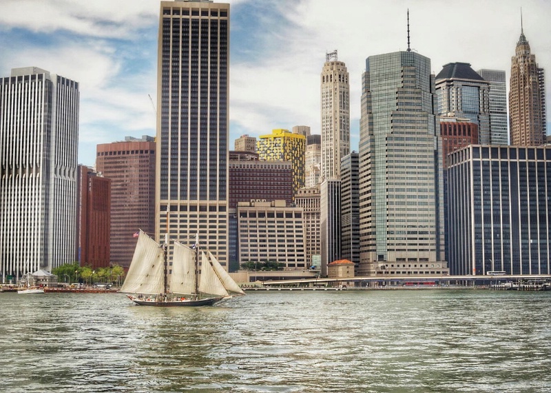 Sailing on the East River