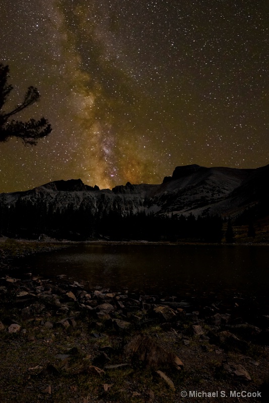 Milky Way over Wheeler Peak