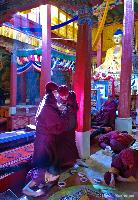 Monks at Work